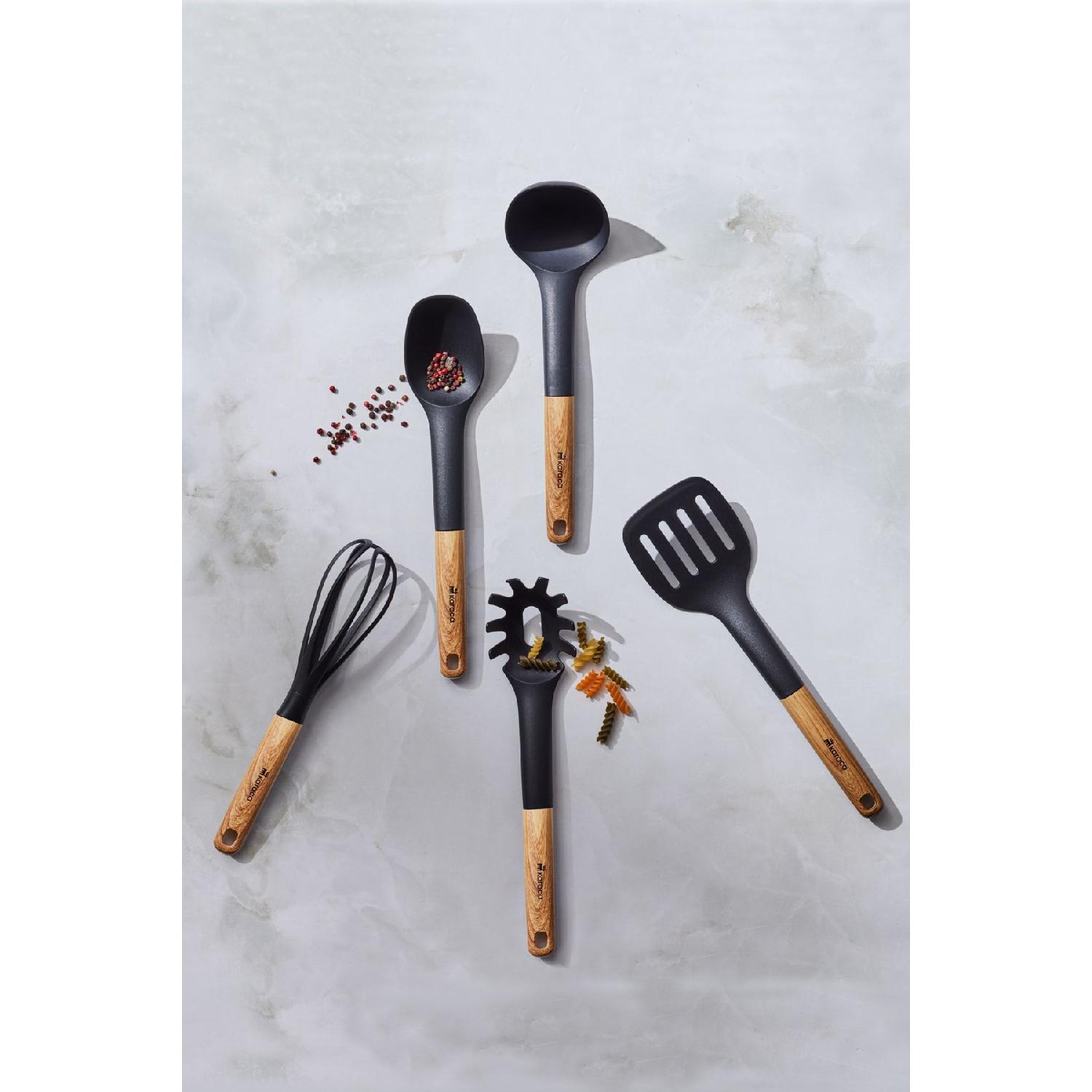

Brownwood 5 Piece Serving Set коричневый