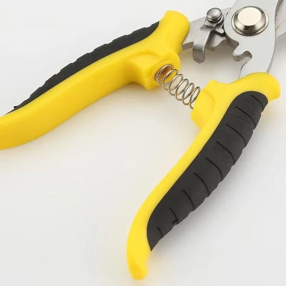 Stainless Steel Manually Shears Multifunction Electrician Wire Cutters Portable Cable Scissors