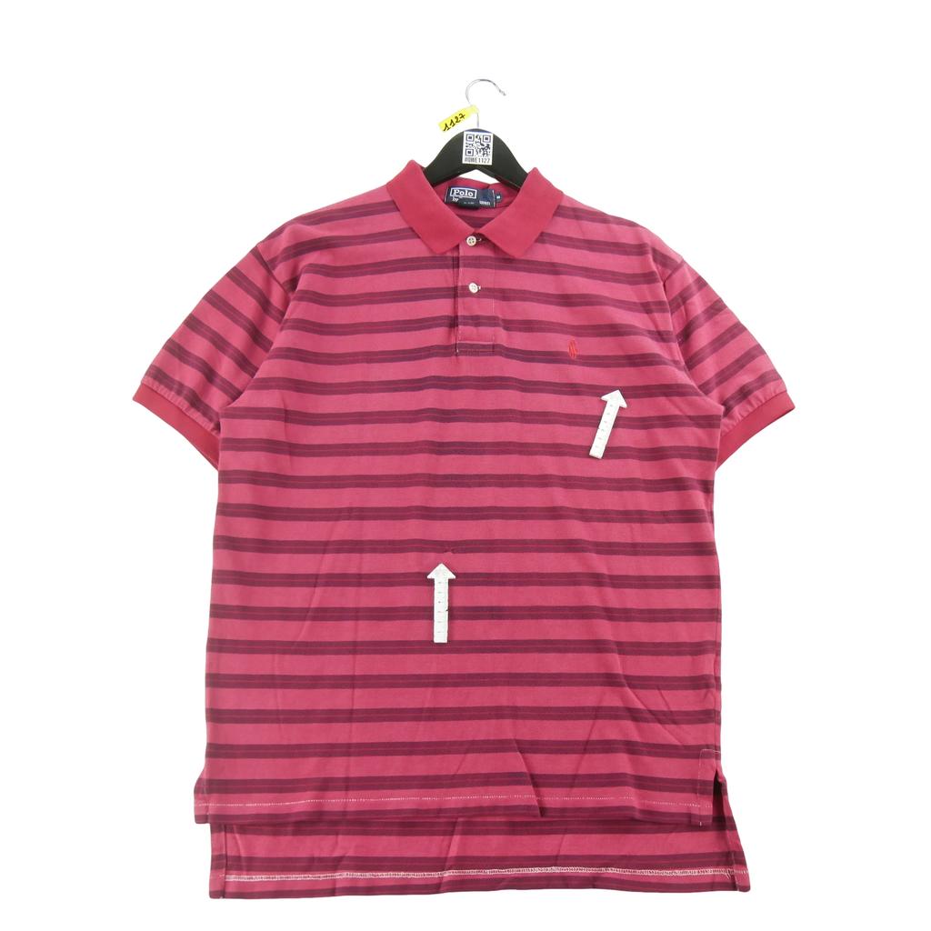 Second Life - Men's Short Sleeve Mesh Pony Polo - Good Condition