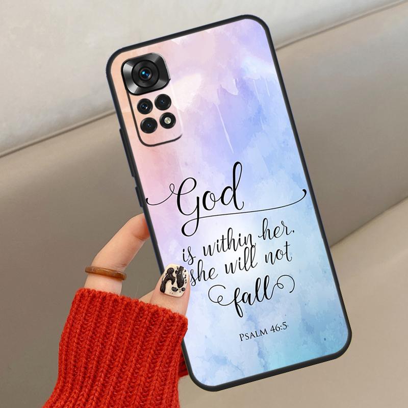 

Bible Jesus Christ Case For Xiaomi Redmi Note 14 13 12 10 11 15 Pro Plus Cover For Redmi 15 15C 13C 10C 12C 14C Redmi Note 12 4G