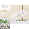 Cute Cartoon Long Ear Bunny Rabbit Plush Toy Keychain Perfect For Kids Collectors