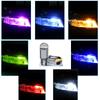 10PCS Car LED COB Bulb T10 W5W Signal Light 12V 7500K White Auto Interior Dome Reading License Plate Lamps Wedge Side Bulbs