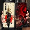 Painting Japan Samurai Art Phone Case For Realme 10 9 8 5G 7 6 GT2 Pro Plus 9i 8i C21 C11 C25 C35 GT Neo 2 3 3T Soft Black Cover