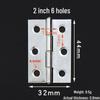 Stainless Steel Folding Casement Hinge for Doors, Windows, Wooden Boxes & Luggage (1-4 inches)