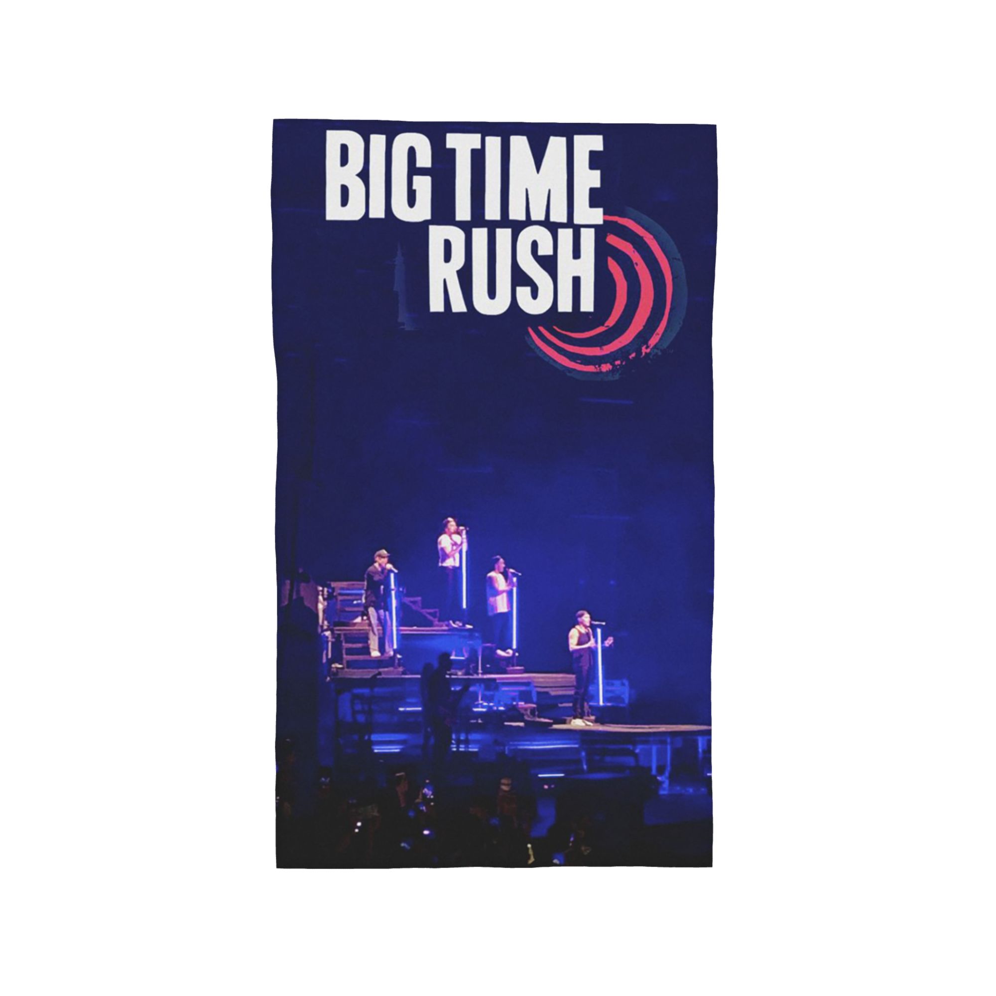 

Big Time Rush Band famous pictures logo Soft Face Towel Quick Dry Pool Bath Cotton Towels Absorbent W40*H60(CM)