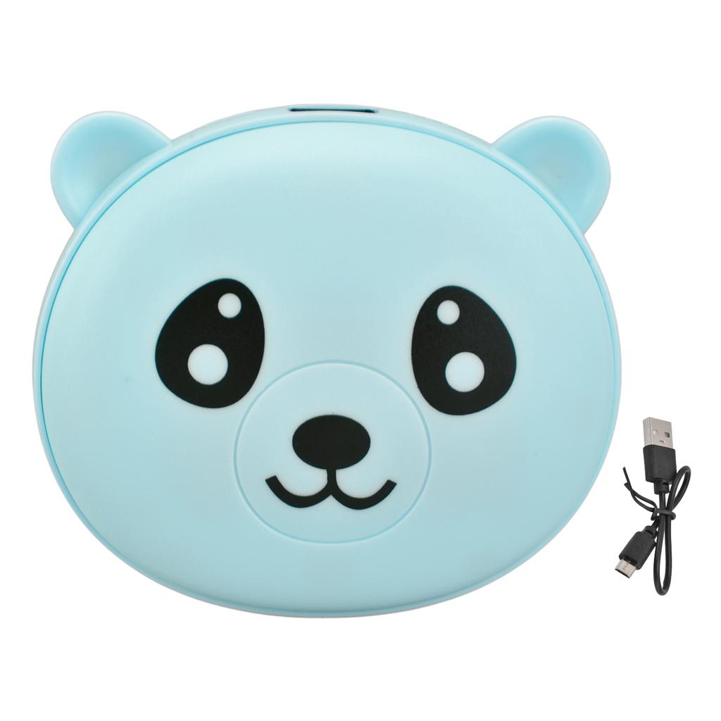 Hand Warmer   Portable Double Sides Heating USB Rechargeable Winter Heater with USB Cable for School   Home