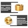 Pipe Plug Fitting,1/8 1/4 3/8 1/2 3/4In Male Internal Hex Thread Socket Pipe Plug Fitting Assortment Kit-B61B