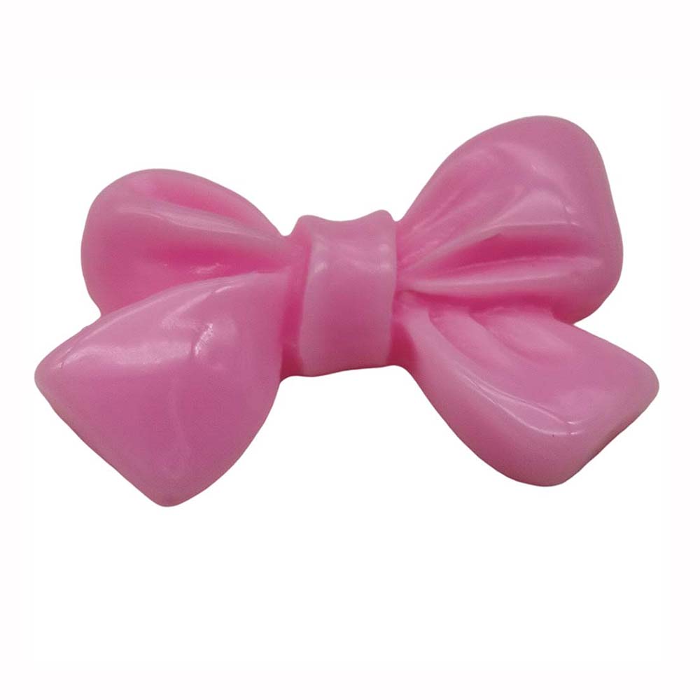 Colorful Bowknot Resin Flatback Ornament Mini Charms for Hair Clips Hair Band Making