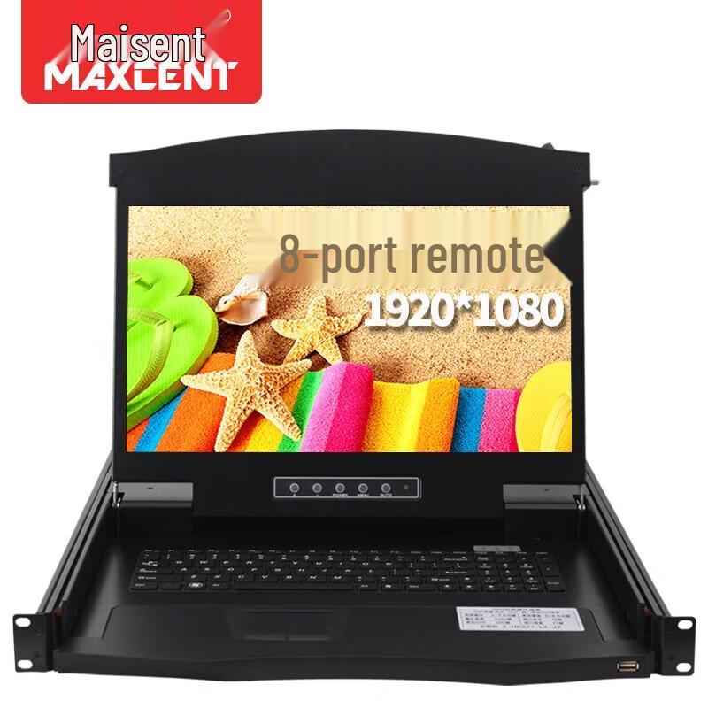 MAXCENT 8-Port IP Remote KVM Switch