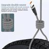 6A USB Cable To USB C Super Fast Charging Charger Cable Supports Fast Charging For iPhone 16 15 Samsung Xiaomi Huawei Etc