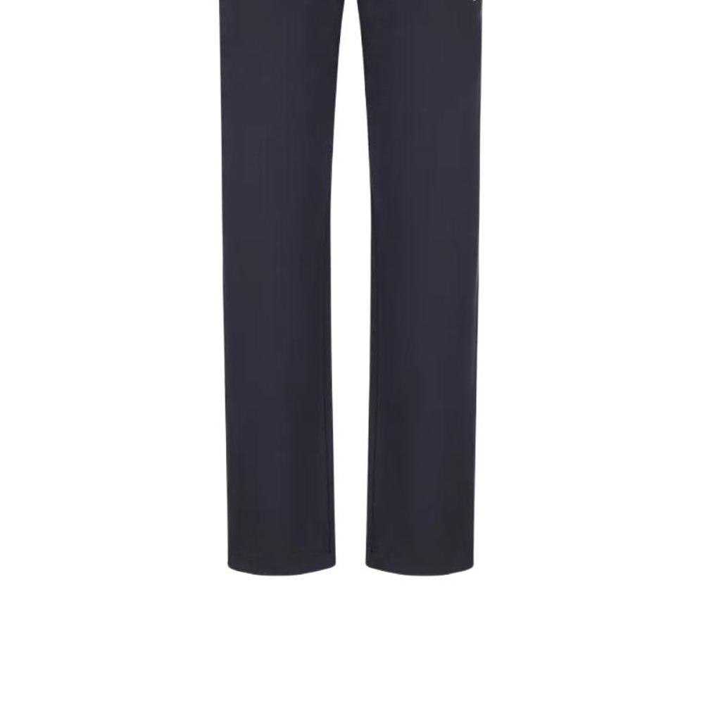 Emporio Armani Solid Color Mid-Rise Straight Leg Knit Sports Pants Men bottoms Dark-Blue 8NPP51PJ05Z1578
