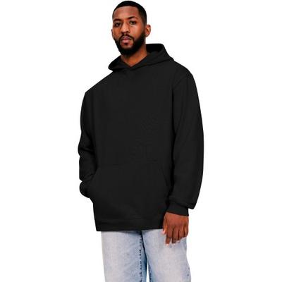 Großer, übergroßer Herren-Hoodie aus ringgesponnener Baumwolle