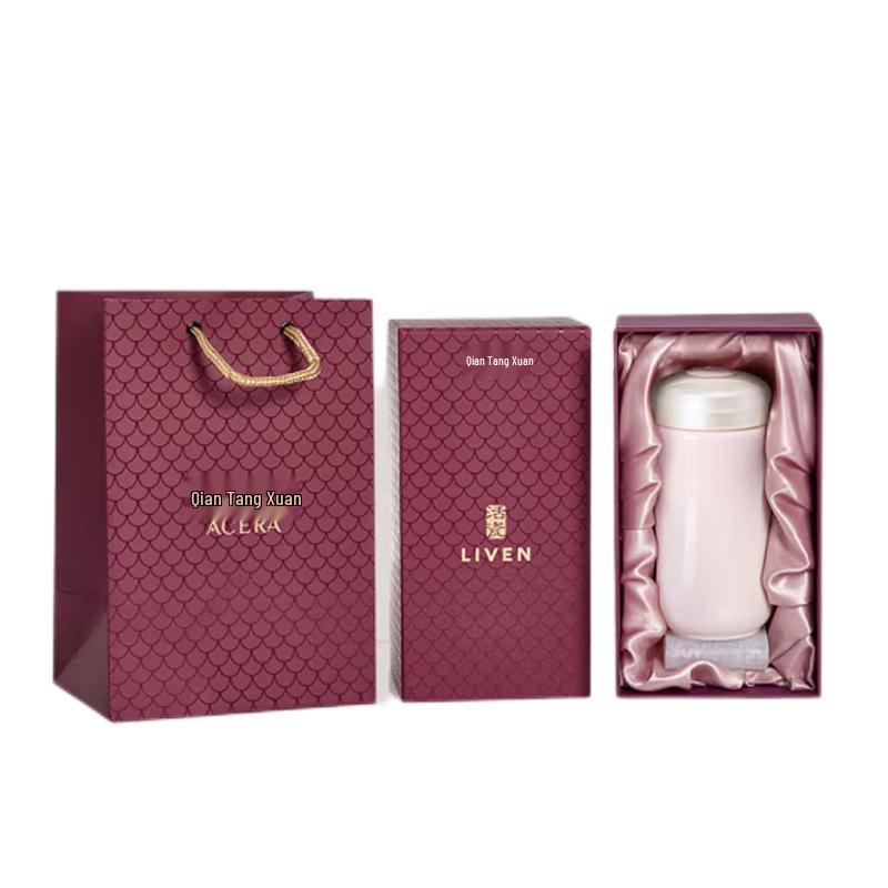 Gentle House Sweetheart Pink Ceramic Portable Cup