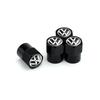 For VOLKSWAGEN VW Car Tire Valve caps Emblem metal Cap Case For for VW Volkswagen Golf Polo Passat   Touran accessories Car Styl