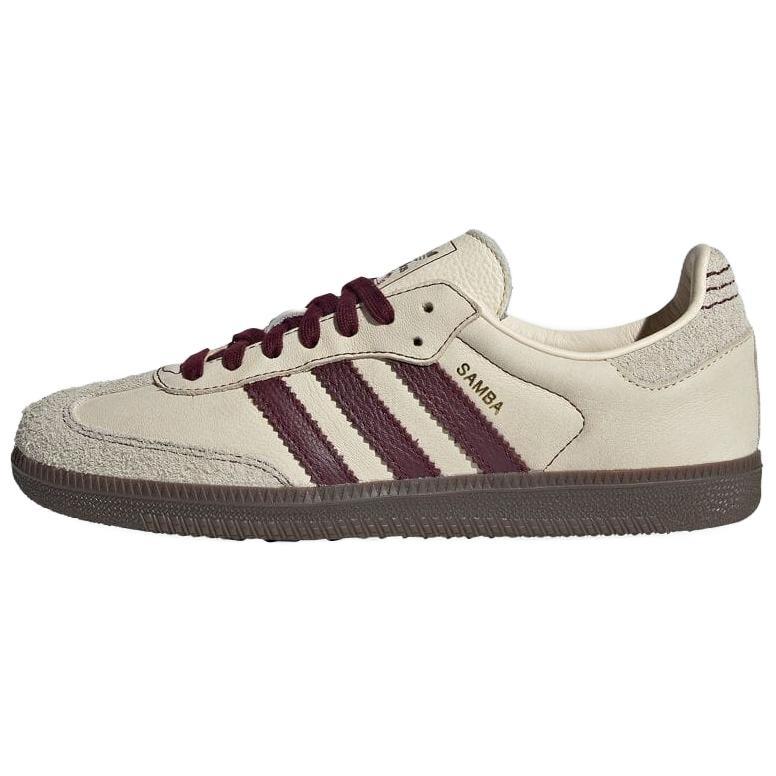 (WMNS) adidas Samba OG Wonder White Maroon Women s IG1987 EU 44