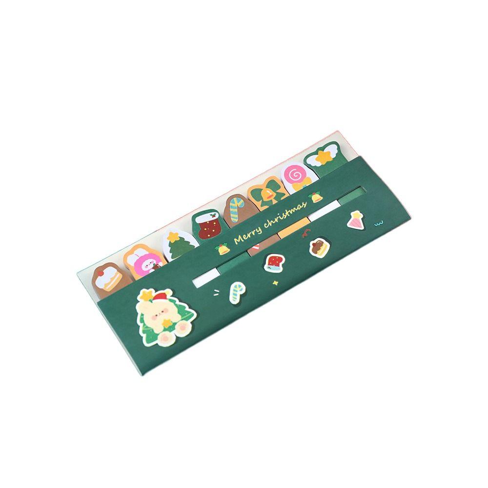 120 Sheets Christmas Memo Pad Notepad Label Note Study Supplies Christmas Sticky Notes  Xmas