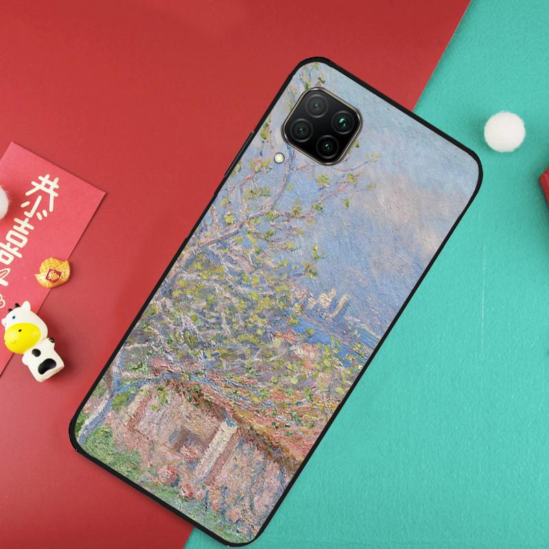 

Claude Monet Cool For Huawei Nova 9 10 SE 11 Pro 7i 8i 11i 12i Y73 Y72 Y61 Y91 Y90 Y70 Y60 P30 P40 Lite Case Huawei Nova Y61