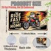 Car License Plate Metal Wall Decor 15x30cm