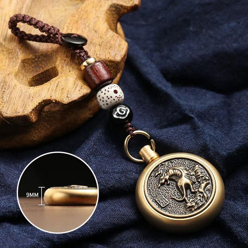 Sign Zodiac Handmade Hangings Jewelry Car Key Ring Girl Key Chain Chinese Style Key Chain Key Ring