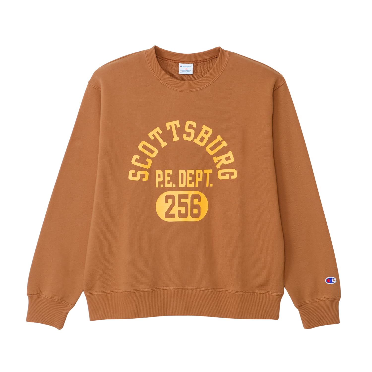 

Champion Детская футболка с длинным рукавом и графическим принтом, горловина, 100% хлопок, принт, CKSY011Z-770-140