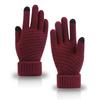 Winter Warme Gestrickte Handschuhe Touchscreen-Handschuhe für Mobiltelefone Winter Dick Warm Erwachsene Handschuhe für Männer Frauen.