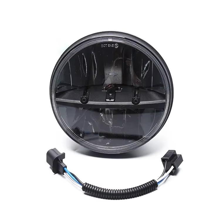 

7 Inch LED Headlight H4 Hi-Low Beam For Motocycle 4x4 Jeep Wrangler TJ JK LJ CJ Land Rover Defender Hummer 12V 24V 1/2PCS