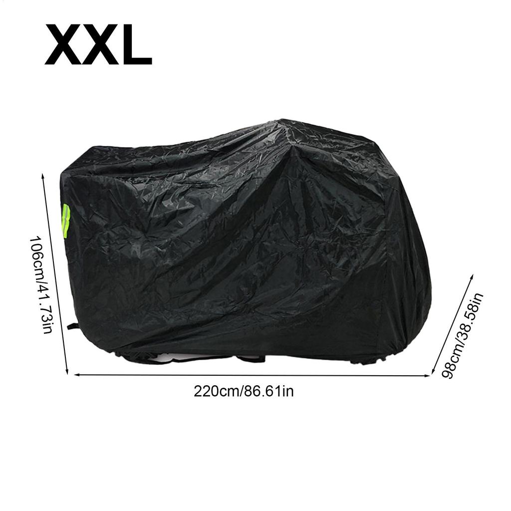 ATV Covers Waterproof UV Protection 4 Wheel Quad Protective Cover For Outdoor Garage Camping Travel Adventures Farming Vehicle