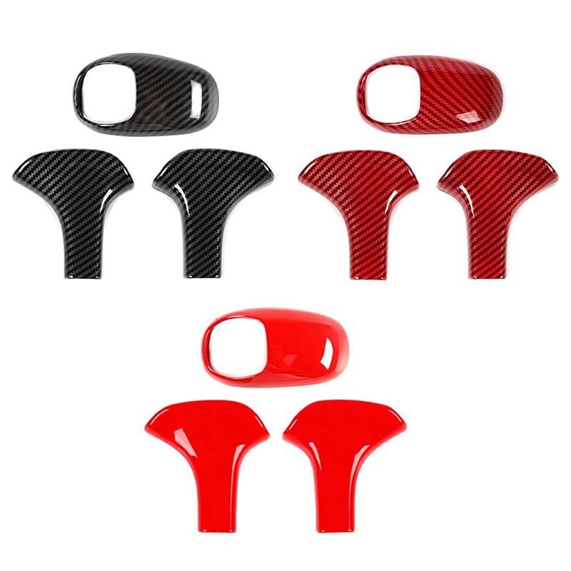  ABS Gear Shift Trim Protective Cover Sticker Fit For Dodge Charger For Dodge Durango 2012-2014 Car Interior Accessories