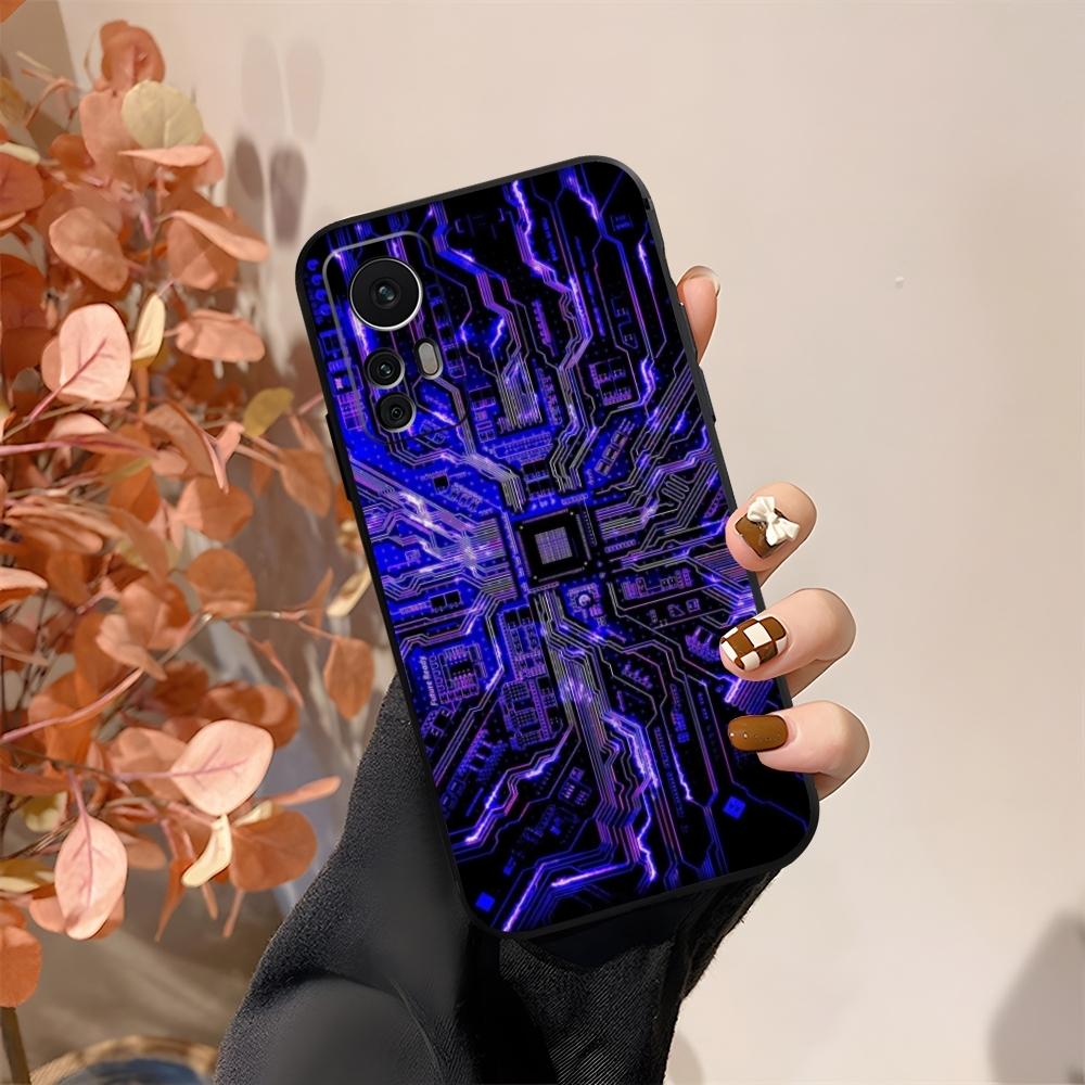 Coole Leiterplatten-Handyhülle Fundas Für Xiaomi 15 14 12 Lite Pro 13 11t POCO X5 M6 M5 X6 X3 F5 F6 Pro Hülle