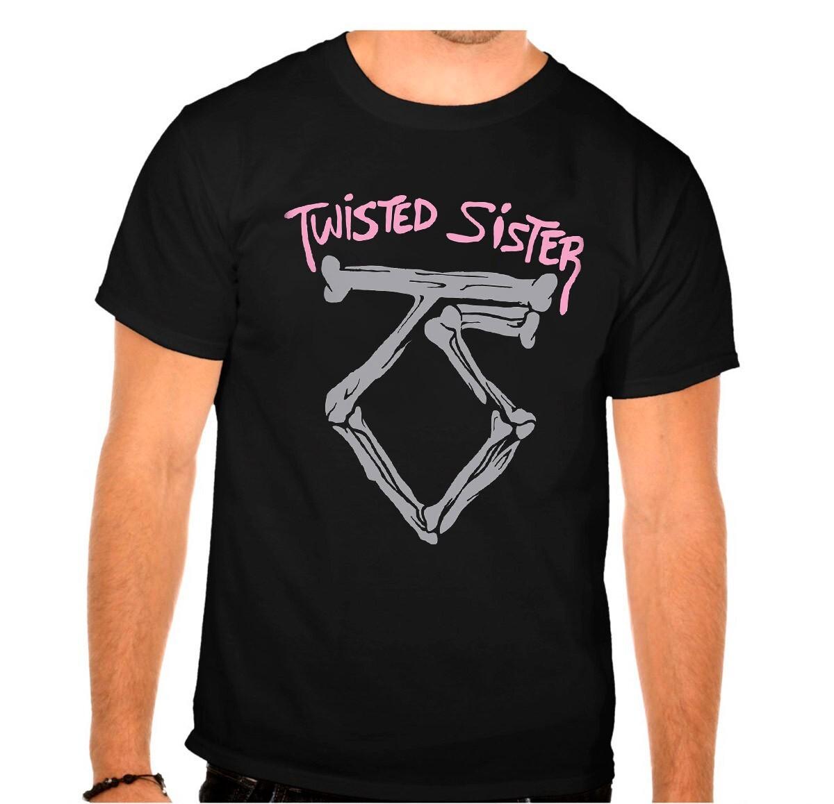 TWISTED SISTER BACKPATCH Rockband Rock Music legends Schwarz T-shirt 921 XXXL