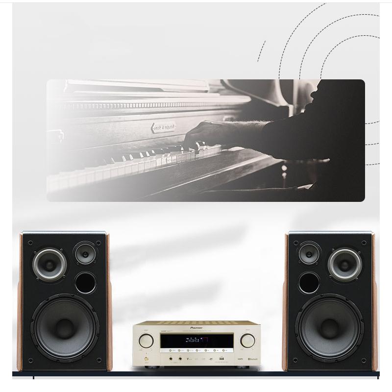 8/10 Inch 200W Wooden Speaker Woofer 4ohm KTV Speaker Treble Home Singing Audio Home Fever Passive Speaker Bookshelf Speaker