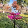 Lotus Wind with Fairy Moving Yard Decor Decorative for Patio