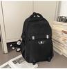 Schoolbag Korean ins new high-value retro fresh trendy cool niche design backpack couple lightweight travel backpack