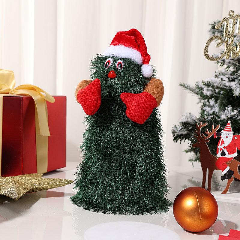 Drehende Musikalische Weihnachtsbaumfigurine - Feiertagsdekoration & Geschenk