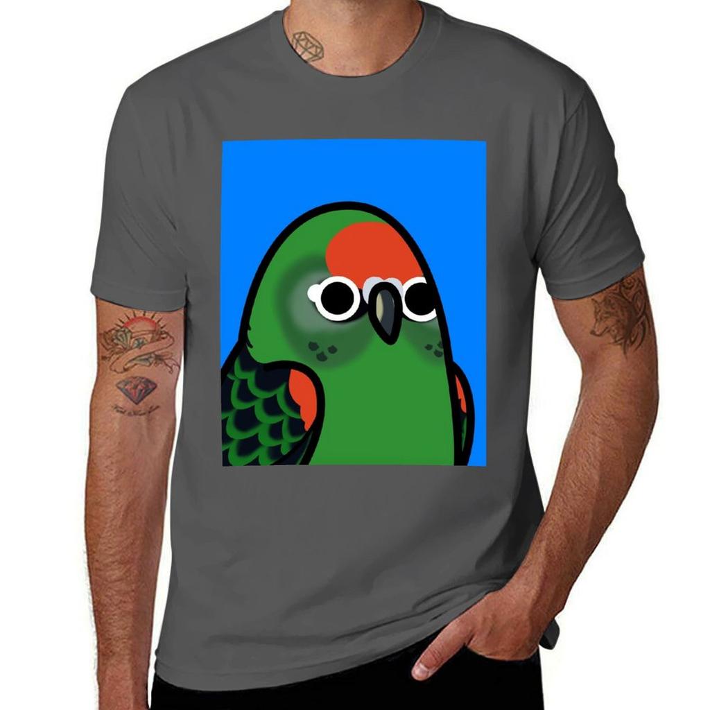 Too Unisexy Birds Jardines Parrot Tshirt Festive Simple Tshirt