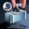 Universal Magnetic Car Phone Holder Rotation and Foldable Design for Dashboard or Air Vent