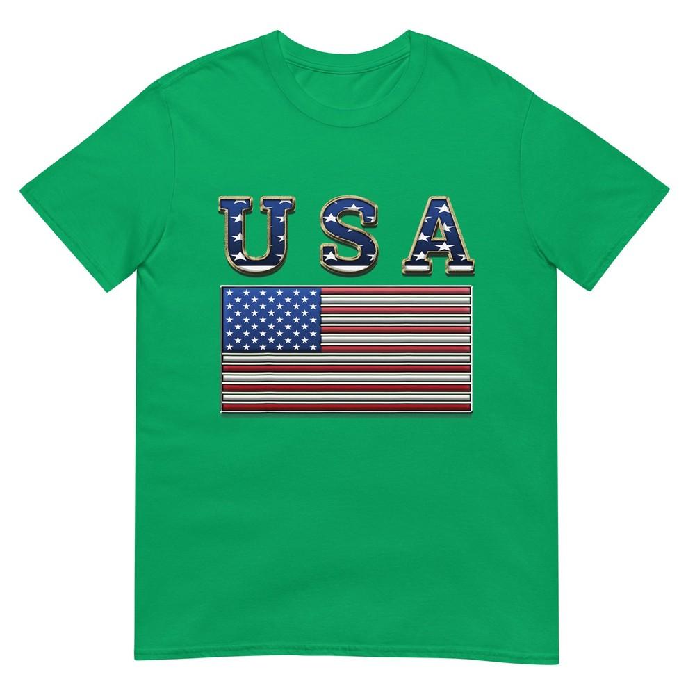 Usa American Flag United States Us Patriotic Tshirt