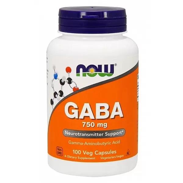 Now Foods GABA 750mg.