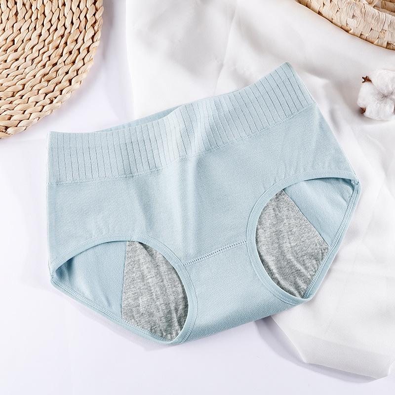 Cotton Women's Physiological Underwear with Side Leakage Prevention Breathable and Lightweight Safety Pants
