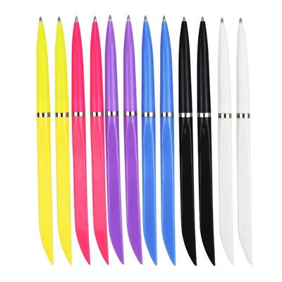 12x Kugelschreiber mit blauer Tinte, glatter Schreibstift, Bürostift, Unterschriftenstift, Boxöffner, Kugelschreiber, Schul- und Bürobedarf