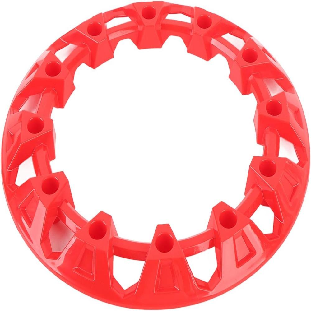 4Pcs 8 Inch ATV Wheel Hub Trim Cover PP Material Hub Protection Trim Cover  For Go Kart