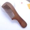 Lemn de santal îngroșat Pieptene din lemn natural Pieptene din lemn de uz casnic Antistatic Căderea părului Masaj autentic U