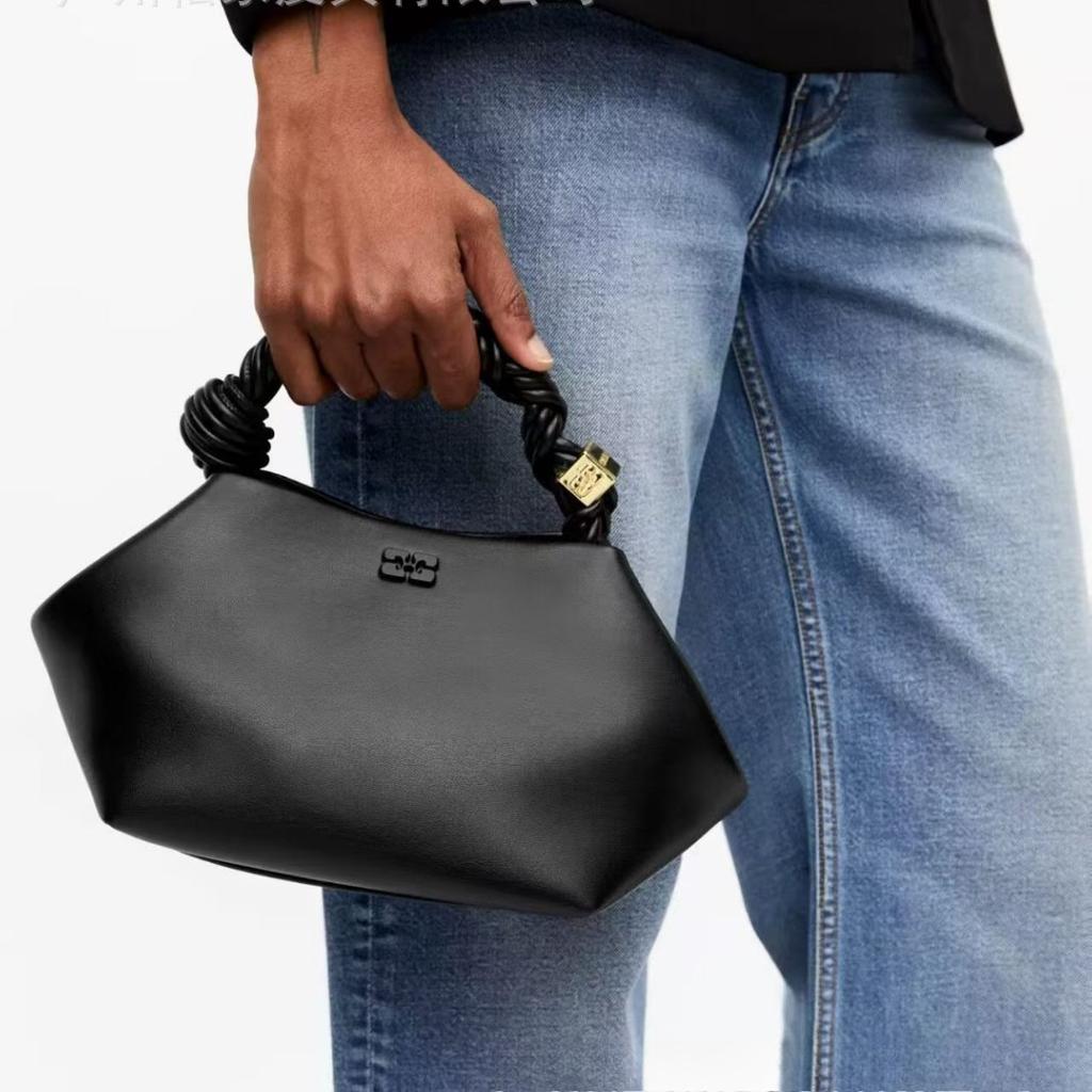 European American Retro Woven Hexagon Shoulder Tote Bag Magnetic Snap Crossbody Bag for Women