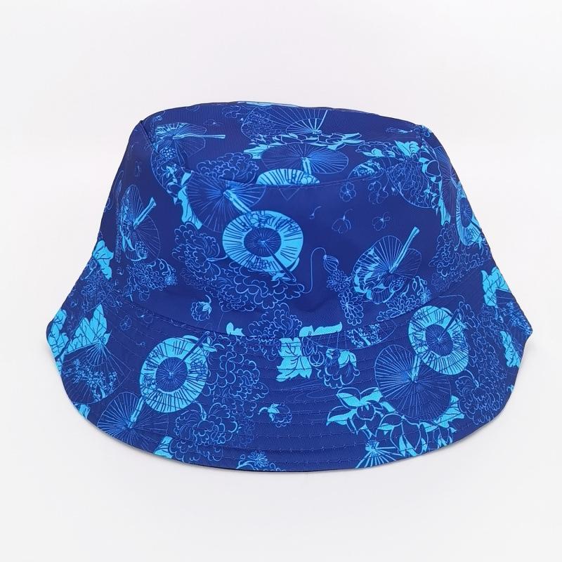 Big Head Circumference Fisherman Hat Men's Summer Bucket Hat Women's Face Small Sun Hat Printed Pot Hat