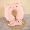 Portable Travel Neck Cushion Support Eye Mask Cartoon Animals Neck Support Pillow  Office Nap