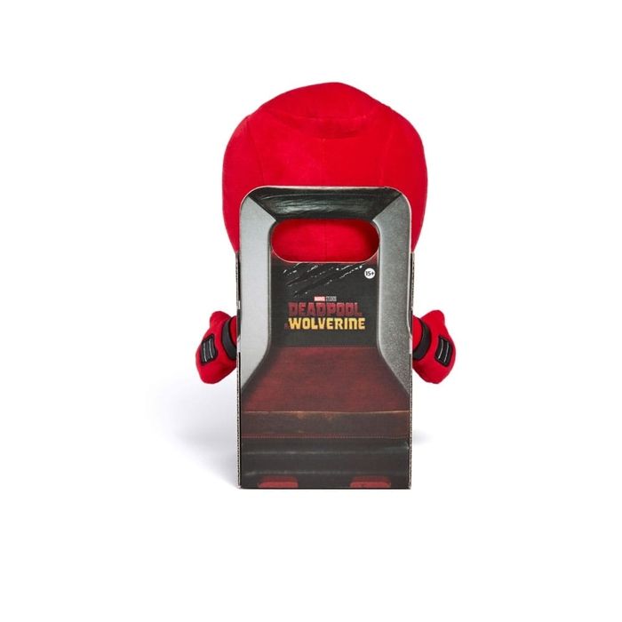 Jouet en peluche - SIMBA - Babypool - 26 cm - Rouge/Noir - Bébé super-héros MARVEL
