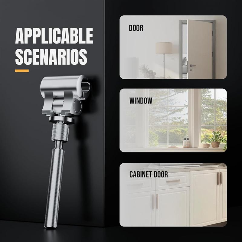 Door Hinge Adjustment Tool Stainless Steel Rolled Hinge Adjusting Wrench For Indoor Outdoor Doors Sagging,Jamming, Misalignment