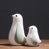 Home Living Room Crafts Table Decoration Ceramic Ornaments Bird Statue Background Decor Ceramic