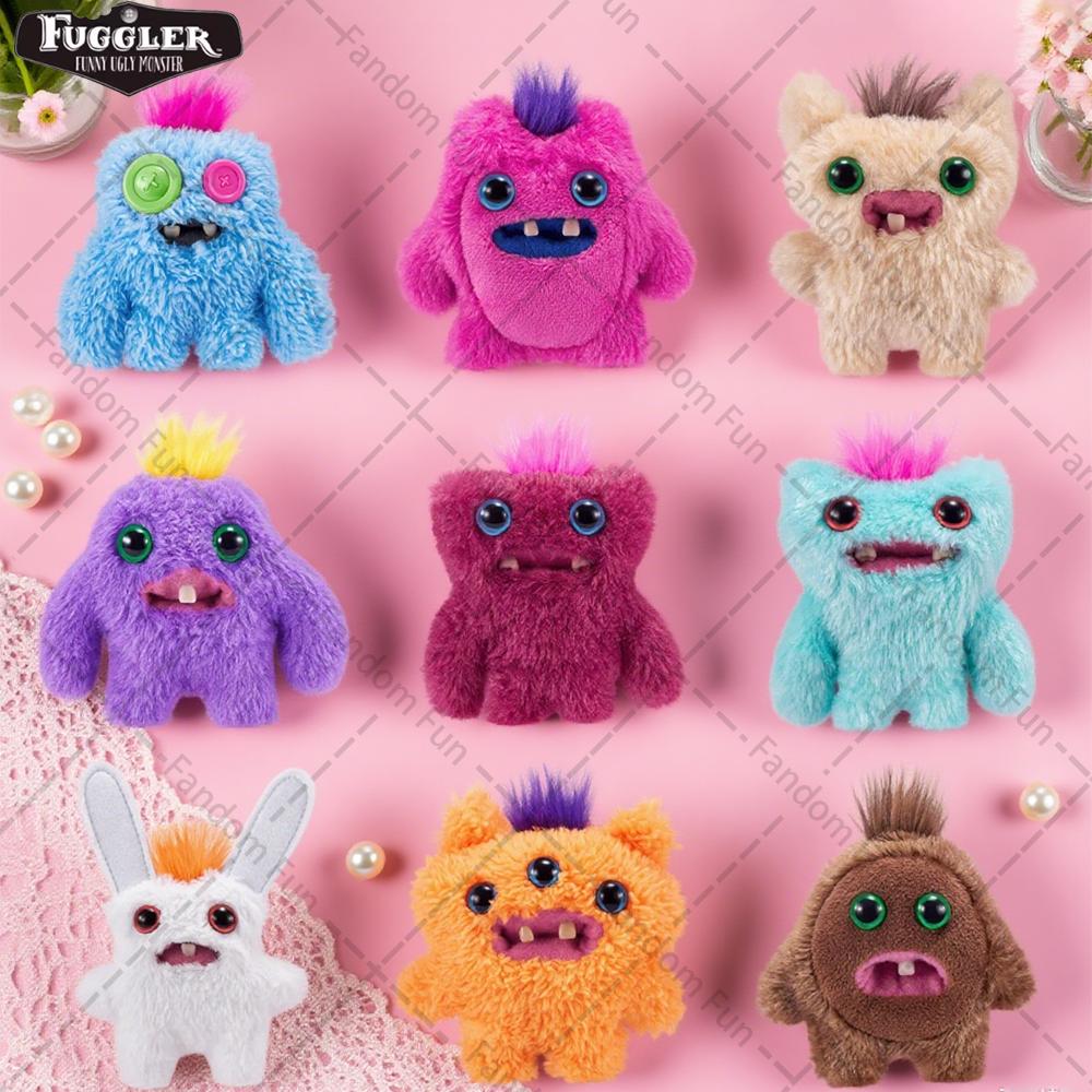Baby Fugg Monster Plush Doll Rabid Rabbit Funny Ugly Hedge Grog Screech Wide-Eyed Teeth Monster With Box