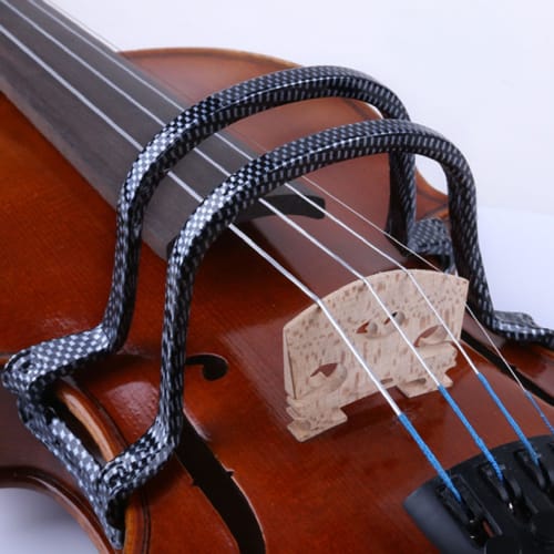 Violin Bow Correction Tool, Violin Bow Bowing Practice Guide, Fiddle Bow Collimator with Double Cover Design, Plastic Material, Fits 4/4-1/2 Violins